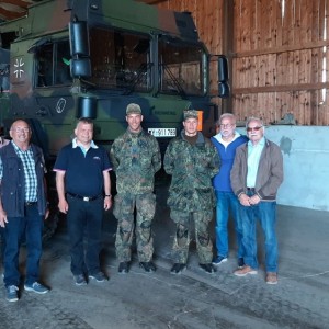 Patenkompanie der Bundeswehr absolviert Übung im Raum Neustadt