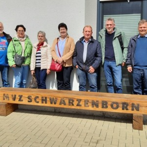 Magistrat informierte sich über das Medizinische Versorgungszentrum in Schwarzenborn