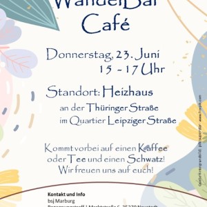 WandelBar-Café am 23. Juni – Standort Leipziger Straße/ Thüringer Straße